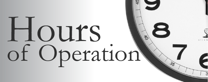 September newsletter, and ANNOUNCING OUR NEW HOURS!!!